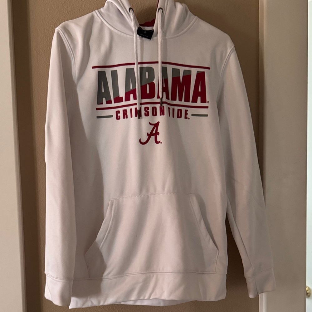 Colosseum White Alabama Hoodie